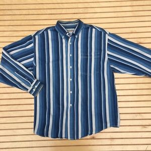 Old school vintage striped button down